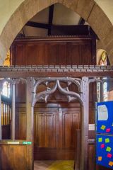 The medieval parclose screen