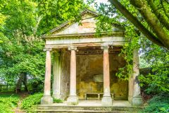 The neo-classical Temple