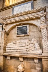 Moses Fowler memorial, d. 1608