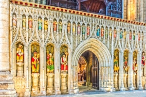 The choir screen