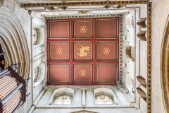 The crossing tower ceiling
