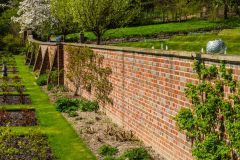 The walled garden border
