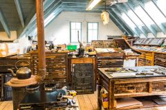 The first-floor Caseroom