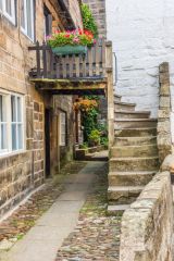 Cobbled lanes and pretty cottage are everywhere