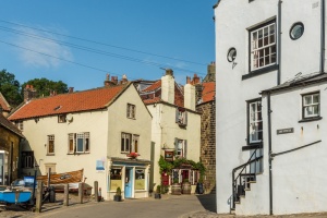 Picturesque cottages near the harbour