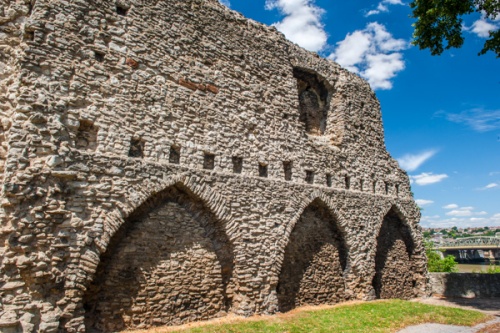 The curtain wall