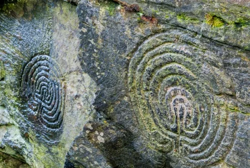 The Rocky Valley labyrinths