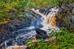 Rogie Falls from the far bank