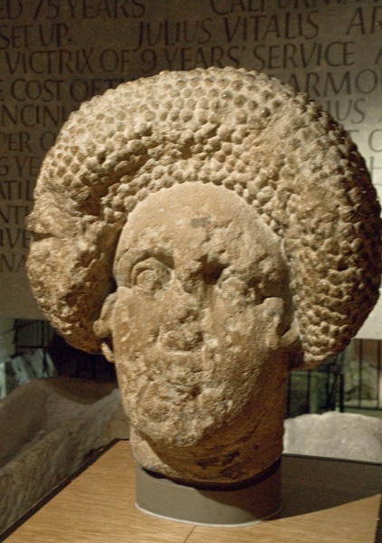 The Head of Medusa sculpture