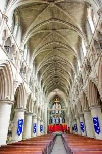 The cathedral nave