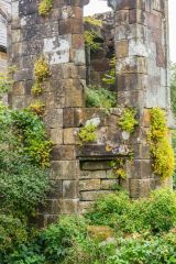 Remains of the medieval abbey church