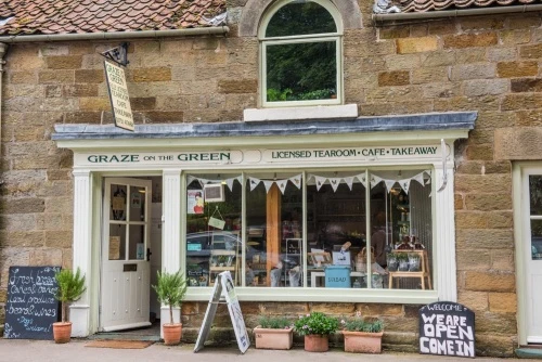 Village tearoom in Rosedale Abbey