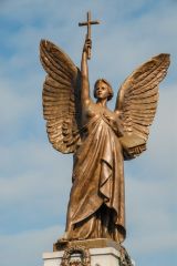 The town war memorial