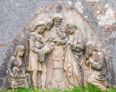 Victorian memorial, chapel exterior