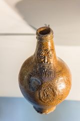 Medieval Scarborough ware vessel