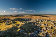 Remains of the summit settlement