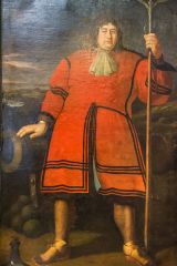 Portrait of Anthony Payne, The Cornish Giant