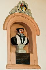 Gabriel Goodman memorial in St Peter's Church, 1601