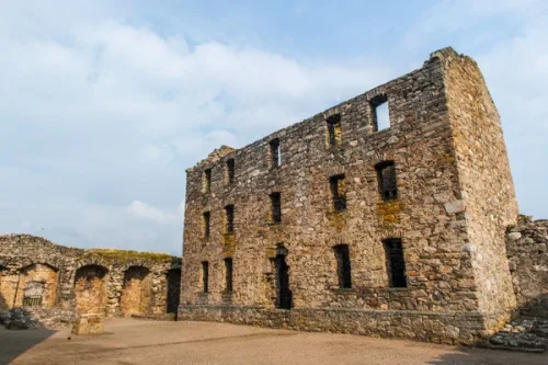 One of the barrack blocks