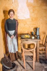 A display inside the Women's Tower