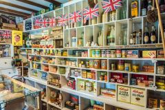 Inside the traditional village shop
