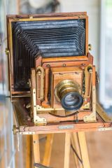 Taking a selfie the old-fashioned way