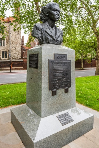 The monument from the north west