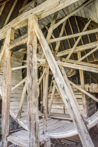 The Saddlescombe  Donkey Wheel