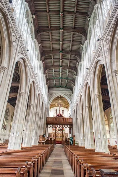 St Mary's church nave