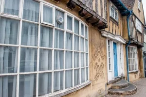 Bow window and timber-frame house, Bridge Street