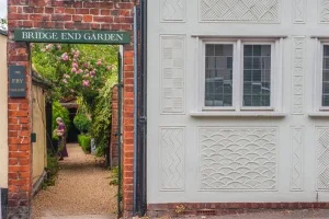 Bridge End Garden entrance