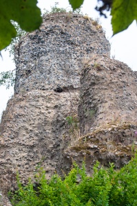 Remains of the 12th century keep
