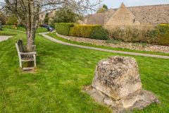 The green and preaching cross