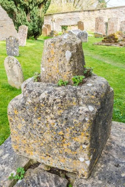 Remains of the medieval churchyard cross
