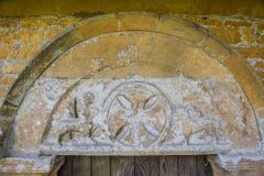 The Norman tympanum, north doorway