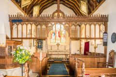 The medieval chancel screen