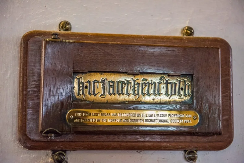 The early 16th century palimpsest brass