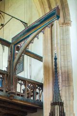 The 15th century font cover hoist