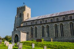 The south porch and west tower