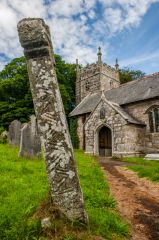 The side of the cross