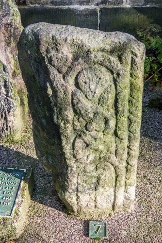 8th-century Saxon carving