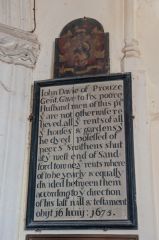 John Davie bequest, 1675