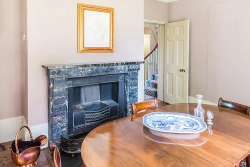 The cosy dining room