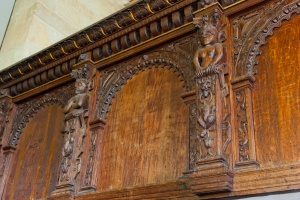 Gallery panelling detail