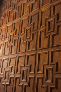 Jacobean carved panelling