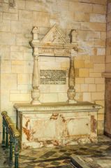 Saundby, St Martin's Church, John Helwys memorial, 1599