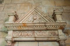 Saundby, St Martin's Church, Detail of the Helwys memorial