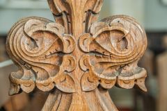 Late medieval bench end
