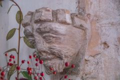 Carved head of William Aylmer, Earl of Pembroke