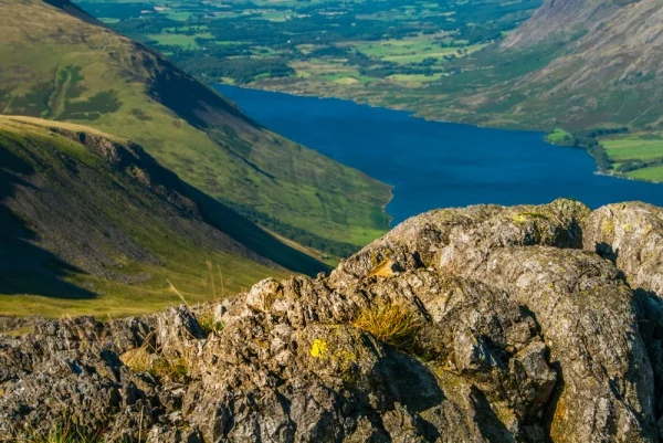 Wastwater from the Scafell Pike trail
